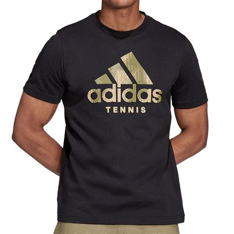 adidas tennis shirt zwart